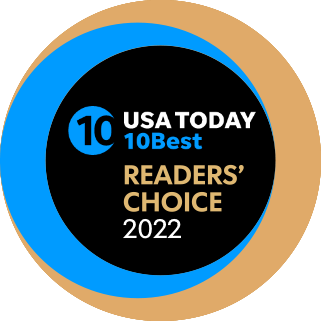 USA Today 10 Best Readers'                                        Choice 2022